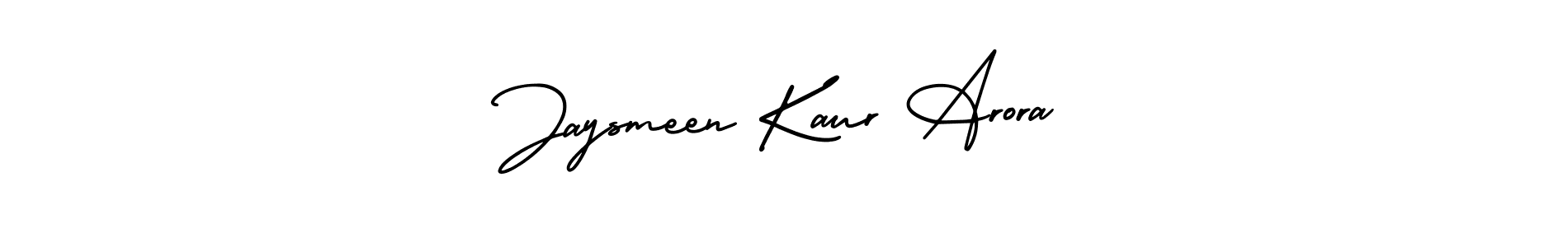 The best way (AmerikaSignatureDemo-Regular) to make a short signature is to pick only two or three words in your name. The name Jaysmeen Kaur Arora include a total of six letters. For converting this name. Jaysmeen Kaur Arora signature style 3 images and pictures png