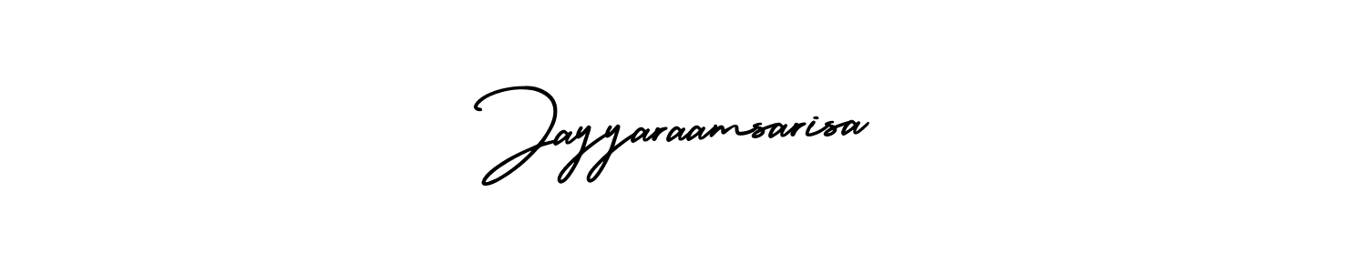 Make a short Jayyaraamsarisa signature style. Manage your documents anywhere anytime using AmerikaSignatureDemo-Regular. Create and add eSignatures, submit forms, share and send files easily. Jayyaraamsarisa signature style 3 images and pictures png