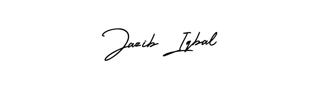 It looks lik you need a new signature style for name Jazib Iqbal. Design unique handwritten (AmerikaSignatureDemo-Regular) signature with our free signature maker in just a few clicks. Jazib Iqbal signature style 3 images and pictures png