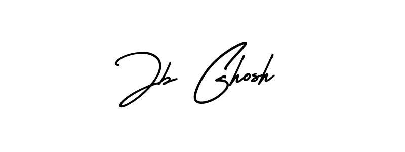 Make a beautiful signature design for name Jb Ghosh. With this signature (AmerikaSignatureDemo-Regular) style, you can create a handwritten signature for free. Jb Ghosh signature style 3 images and pictures png