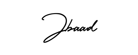 Upgrade your professional image with Jbaad signature created with AmerikaSignatureDemo-Regular font. Fast, free, and watermark-free download. Jbaad signature style 3 images and pictures png