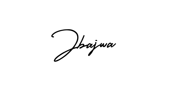 Design your own signature with our free online signature maker. With this signature software, you can create a handwritten (AmerikaSignatureDemo-Regular) signature for name Jbajwa. Jbajwa signature style 3 images and pictures png