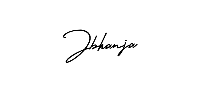 Use a signature maker to create a handwritten signature online. With this signature software, you can design (AmerikaSignatureDemo-Regular) your own signature for name Jbhanja. Jbhanja signature style 3 images and pictures png