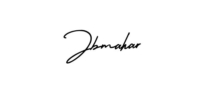 Jbmahar stylish signature style. Best Handwritten Sign (AmerikaSignatureDemo-Regular) for my name. Handwritten Signature Collection Ideas for my name Jbmahar. Jbmahar signature style 3 images and pictures png