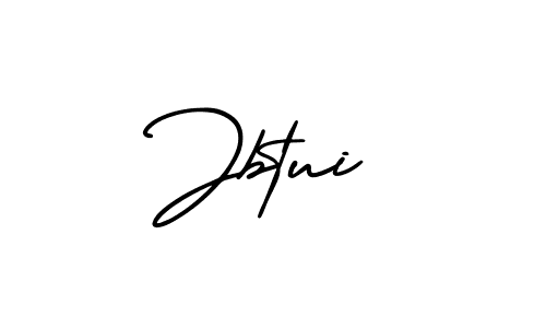 Use a signature maker to create a handwritten signature online. With this signature software, you can design (AmerikaSignatureDemo-Regular) your own signature for name Jbtui. Jbtui signature style 3 images and pictures png