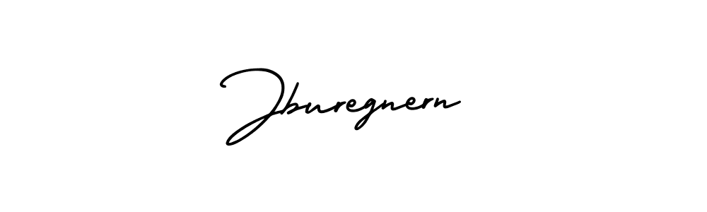 You should practise on your own different ways (AmerikaSignatureDemo-Regular) to write your name (Jburegnern) in signature. don't let someone else do it for you. Jburegnern signature style 3 images and pictures png