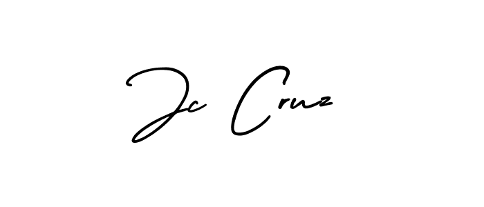 Use a signature maker to create a handwritten signature online. With this signature software, you can design (AmerikaSignatureDemo-Regular) your own signature for name Jc Cruz. Jc Cruz signature style 3 images and pictures png