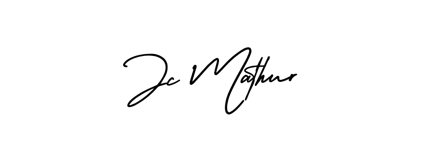 Make a beautiful signature design for name Jc Mathur. Use this online signature maker to create a handwritten signature for free. Jc Mathur signature style 3 images and pictures png