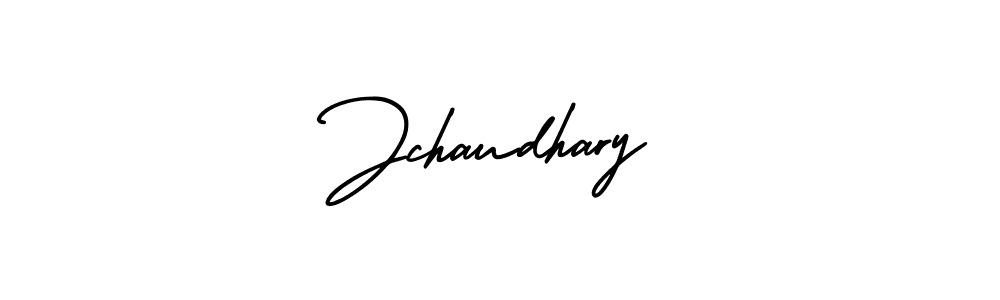 Create a beautiful signature design for name Jchaudhary. With this signature (AmerikaSignatureDemo-Regular) fonts, you can make a handwritten signature for free. Jchaudhary signature style 3 images and pictures png