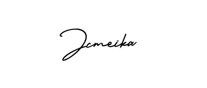 Best and Professional Signature Style for Jcmeika. AmerikaSignatureDemo-Regular Best Signature Style Collection. Jcmeika signature style 3 images and pictures png