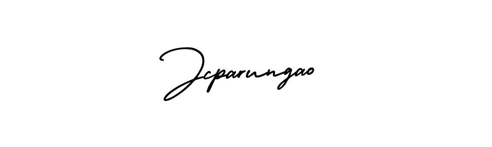 It looks lik you need a new signature style for name Jcparungao. Design unique handwritten (AmerikaSignatureDemo-Regular) signature with our free signature maker in just a few clicks. Jcparungao signature style 3 images and pictures png