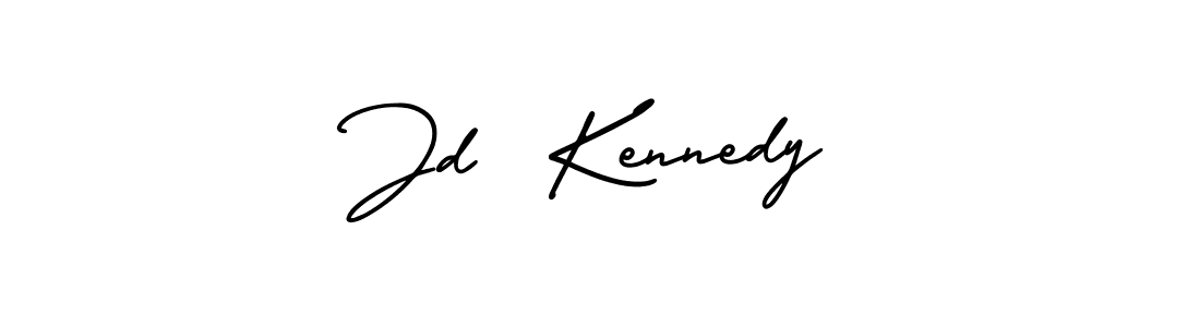 Similarly AmerikaSignatureDemo-Regular is the best handwritten signature design. Signature creator online .You can use it as an online autograph creator for name Jd  Kennedy. Jd  Kennedy signature style 3 images and pictures png