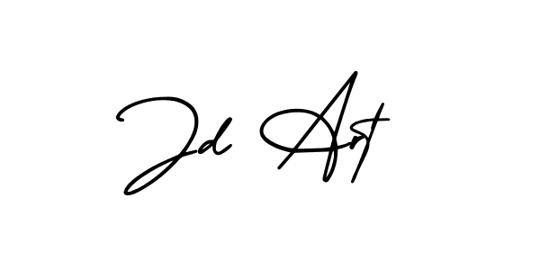 Create a beautiful signature design for name Jd Art. With this signature (AmerikaSignatureDemo-Regular) fonts, you can make a handwritten signature for free. Jd Art signature style 3 images and pictures png