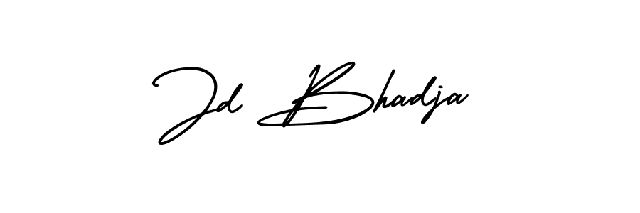 Make a short Jd Bhadja signature style. Manage your documents anywhere anytime using AmerikaSignatureDemo-Regular. Create and add eSignatures, submit forms, share and send files easily. Jd Bhadja signature style 3 images and pictures png