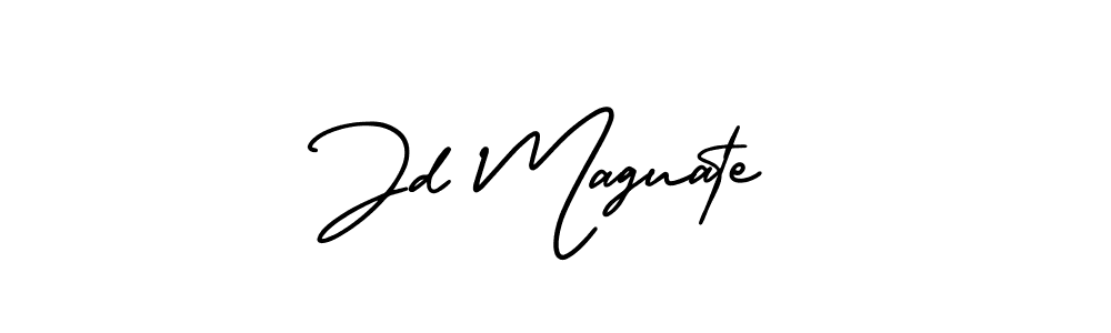 It looks lik you need a new signature style for name Jd Maguate. Design unique handwritten (AmerikaSignatureDemo-Regular) signature with our free signature maker in just a few clicks. Jd Maguate signature style 3 images and pictures png