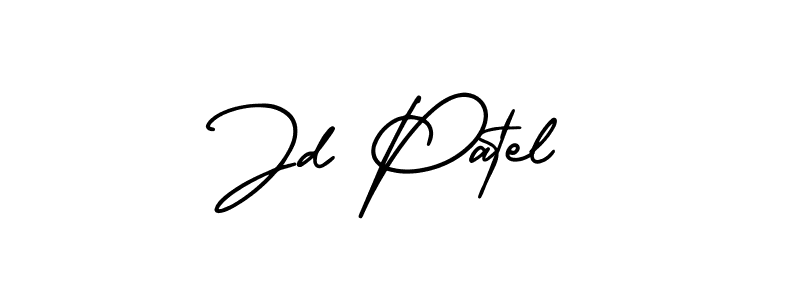 Similarly AmerikaSignatureDemo-Regular is the best handwritten signature design. Signature creator online .You can use it as an online autograph creator for name Jd Patel. Jd Patel signature style 3 images and pictures png