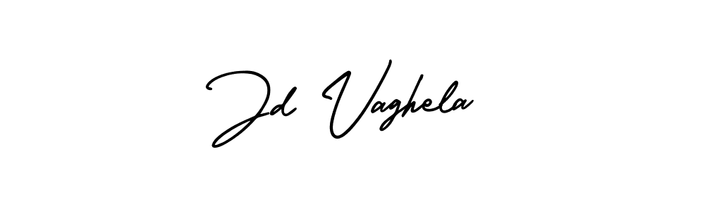 Jd Vaghela stylish signature style. Best Handwritten Sign (AmerikaSignatureDemo-Regular) for my name. Handwritten Signature Collection Ideas for my name Jd Vaghela. Jd Vaghela signature style 3 images and pictures png