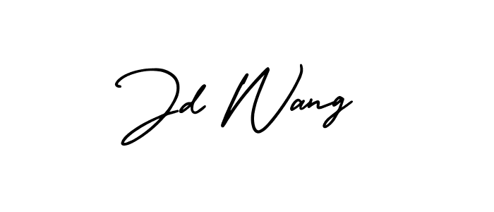 AmerikaSignatureDemo-Regular is a professional signature style that is perfect for those who want to add a touch of class to their signature. It is also a great choice for those who want to make their signature more unique. Get Jd Wang name to fancy signature for free. Jd Wang signature style 3 images and pictures png