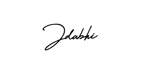 Make a beautiful signature design for name Jdabhi. Use this online signature maker to create a handwritten signature for free. Jdabhi signature style 3 images and pictures png