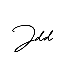 Design your own signature with our free online signature maker. With this signature software, you can create a handwritten (AmerikaSignatureDemo-Regular) signature for name Jdd. Jdd signature style 3 images and pictures png