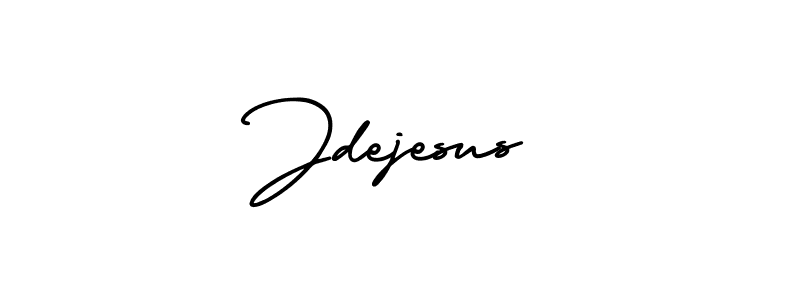 Design your own signature with our free online signature maker. With this signature software, you can create a handwritten (AmerikaSignatureDemo-Regular) signature for name Jdejesus. Jdejesus signature style 3 images and pictures png