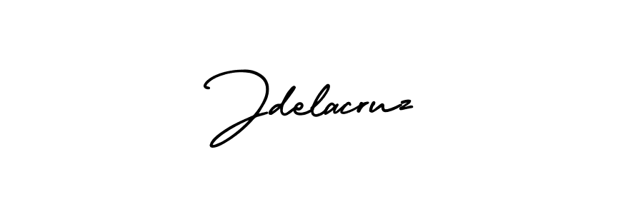 Jdelacruz stylish signature style. Best Handwritten Sign (AmerikaSignatureDemo-Regular) for my name. Handwritten Signature Collection Ideas for my name Jdelacruz. Jdelacruz signature style 3 images and pictures png