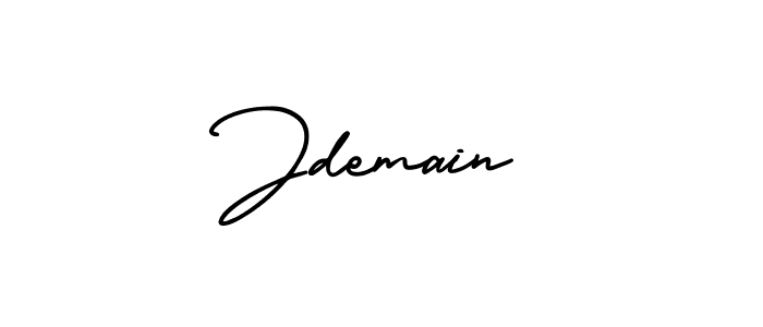 AmerikaSignatureDemo-Regular is a professional signature style that is perfect for those who want to add a touch of class to their signature. It is also a great choice for those who want to make their signature more unique. Get Jdemain name to fancy signature for free. Jdemain signature style 3 images and pictures png