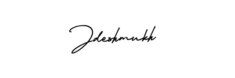 Jdeshmukh stylish signature style. Best Handwritten Sign (AmerikaSignatureDemo-Regular) for my name. Handwritten Signature Collection Ideas for my name Jdeshmukh. Jdeshmukh signature style 3 images and pictures png