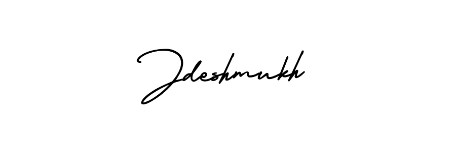 Jdeshmukh stylish signature style. Best Handwritten Sign (AmerikaSignatureDemo-Regular) for my name. Handwritten Signature Collection Ideas for my name Jdeshmukh. Jdeshmukh signature style 3 images and pictures png