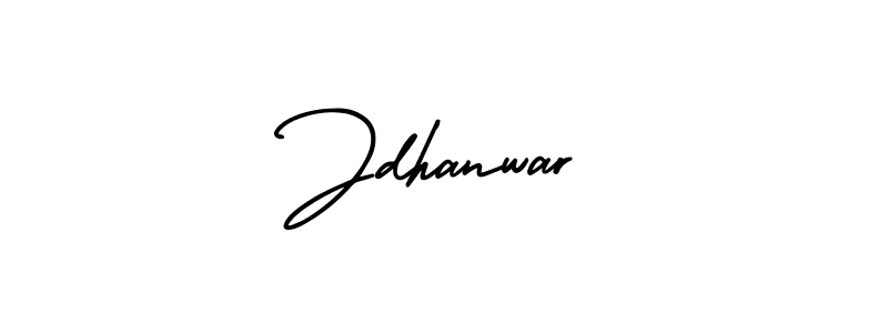 Design your own signature with our free online signature maker. With this signature software, you can create a handwritten (AmerikaSignatureDemo-Regular) signature for name Jdhanwar. Jdhanwar signature style 3 images and pictures png
