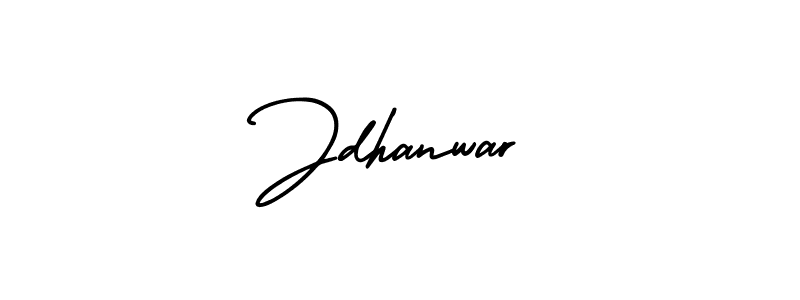 if you are searching for the best signature style for your name Jdhanwar. so please give up your signature search. here we have designed multiple signature styles  using AmerikaSignatureDemo-Regular. Jdhanwar signature style 3 images and pictures png