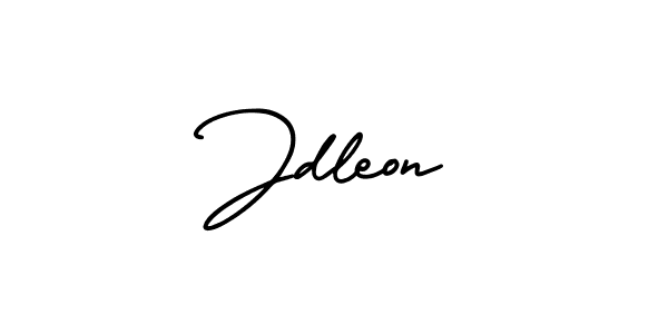 Make a beautiful signature design for name Jdleon. With this signature (AmerikaSignatureDemo-Regular) style, you can create a handwritten signature for free. Jdleon signature style 3 images and pictures png