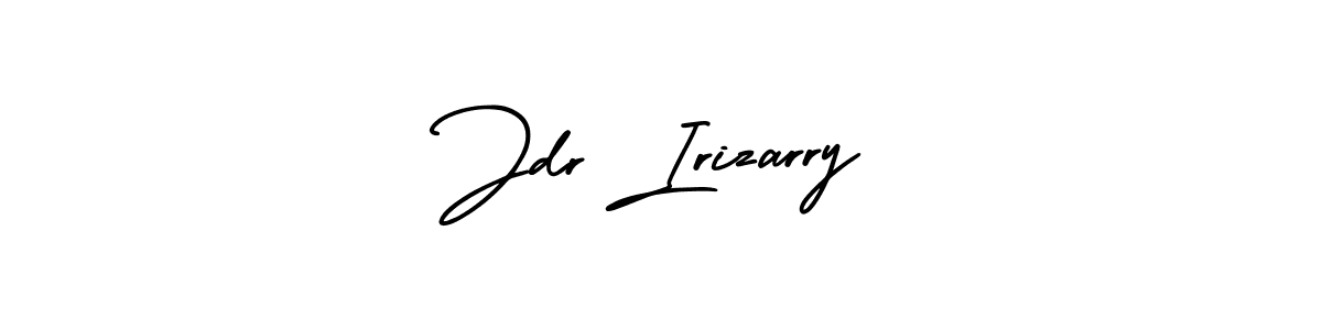 The best way (AmerikaSignatureDemo-Regular) to make a short signature is to pick only two or three words in your name. The name Jdr Irizarry include a total of six letters. For converting this name. Jdr Irizarry signature style 3 images and pictures png