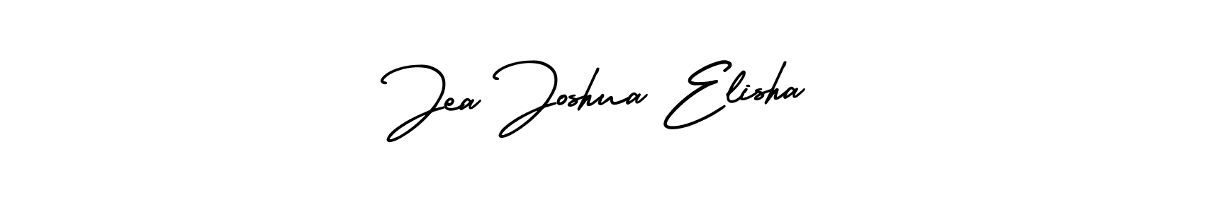 if you are searching for the best signature style for your name Jea Joshua Elisha. so please give up your signature search. here we have designed multiple signature styles  using AmerikaSignatureDemo-Regular. Jea Joshua Elisha signature style 3 images and pictures png