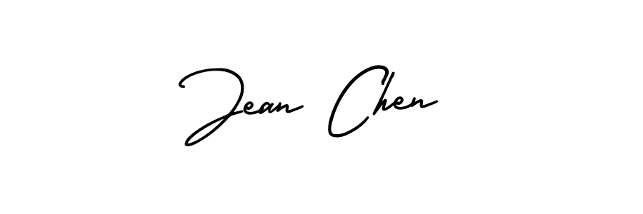 This is the best signature style for the Jean Chen name. Also you like these signature font (AmerikaSignatureDemo-Regular). Mix name signature. Jean Chen signature style 3 images and pictures png