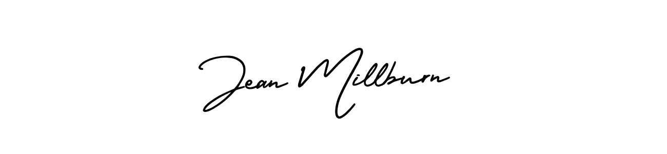 Check out images of Autograph of Jean Millburn name. Actor Jean Millburn Signature Style. AmerikaSignatureDemo-Regular is a professional sign style online. Jean Millburn signature style 3 images and pictures png