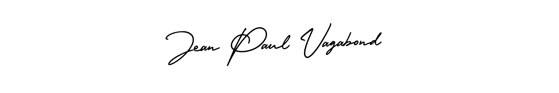 Jean Paul Vagabond stylish signature style. Best Handwritten Sign (AmerikaSignatureDemo-Regular) for my name. Handwritten Signature Collection Ideas for my name Jean Paul Vagabond. Jean Paul Vagabond signature style 3 images and pictures png