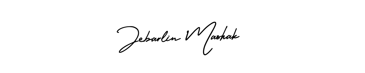 AmerikaSignatureDemo-Regular is a professional signature style that is perfect for those who want to add a touch of class to their signature. It is also a great choice for those who want to make their signature more unique. Get Jebarlin Mashak name to fancy signature for free. Jebarlin Mashak signature style 3 images and pictures png