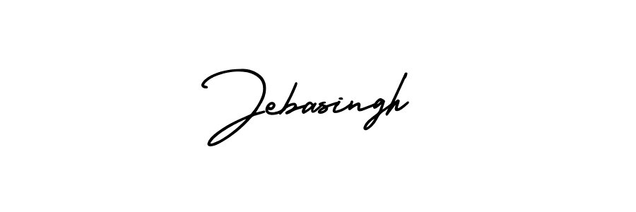 Also we have Jebasingh name is the best signature style. Create professional handwritten signature collection using AmerikaSignatureDemo-Regular autograph style. Jebasingh signature style 3 images and pictures png