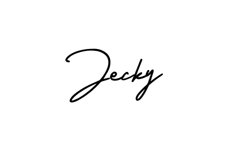 AmerikaSignatureDemo-Regular is a professional signature style that is perfect for those who want to add a touch of class to their signature. It is also a great choice for those who want to make their signature more unique. Get Jecky name to fancy signature for free. Jecky signature style 3 images and pictures png