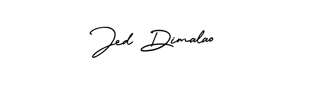 Also You can easily find your signature by using the search form. We will create Jed Dimalao name handwritten signature images for you free of cost using AmerikaSignatureDemo-Regular sign style. Jed Dimalao signature style 3 images and pictures png