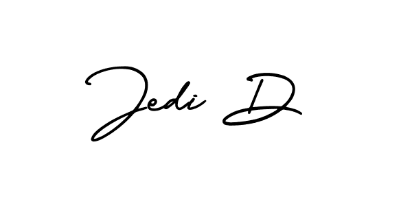 Also we have Jedi D name is the best signature style. Create professional handwritten signature collection using AmerikaSignatureDemo-Regular autograph style. Jedi D signature style 3 images and pictures png