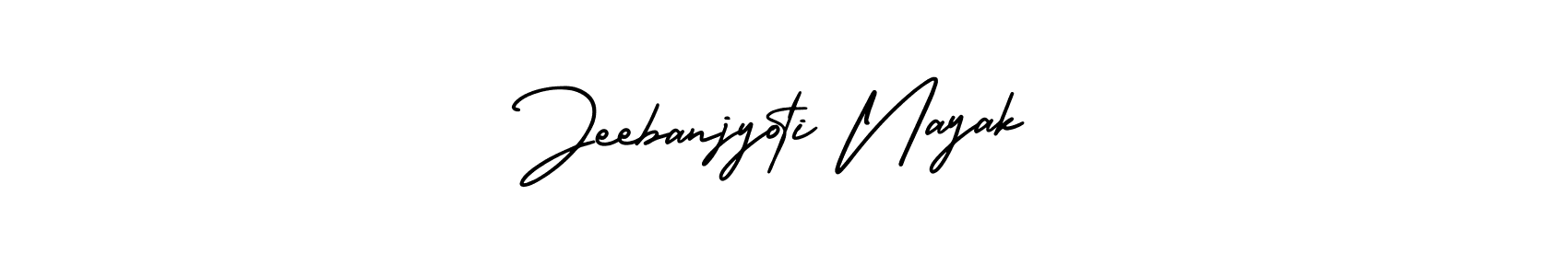 Create a beautiful signature design for name Jeebanjyoti Nayak. With this signature (AmerikaSignatureDemo-Regular) fonts, you can make a handwritten signature for free. Jeebanjyoti Nayak signature style 3 images and pictures png