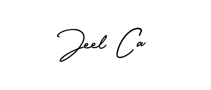 AmerikaSignatureDemo-Regular is a professional signature style that is perfect for those who want to add a touch of class to their signature. It is also a great choice for those who want to make their signature more unique. Get Jeel Ca name to fancy signature for free. Jeel Ca signature style 3 images and pictures png