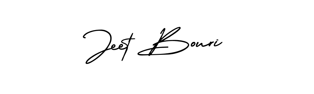 Jeet Bouri stylish signature style. Best Handwritten Sign (AmerikaSignatureDemo-Regular) for my name. Handwritten Signature Collection Ideas for my name Jeet Bouri. Jeet Bouri signature style 3 images and pictures png
