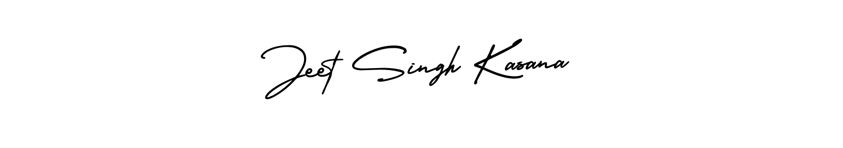 Jeet Singh Kasana stylish signature style. Best Handwritten Sign (AmerikaSignatureDemo-Regular) for my name. Handwritten Signature Collection Ideas for my name Jeet Singh Kasana. Jeet Singh Kasana signature style 3 images and pictures png