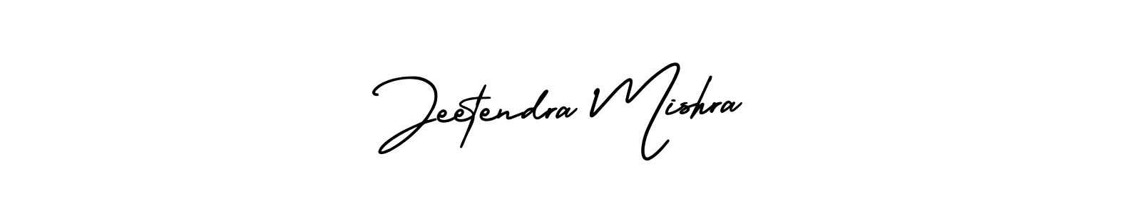Create a beautiful signature design for name Jeetendra Mishra. With this signature (AmerikaSignatureDemo-Regular) fonts, you can make a handwritten signature for free. Jeetendra Mishra signature style 3 images and pictures png