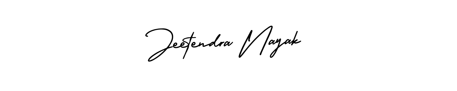 Make a beautiful signature design for name Jeetendra Nayak. With this signature (AmerikaSignatureDemo-Regular) style, you can create a handwritten signature for free. Jeetendra Nayak signature style 3 images and pictures png