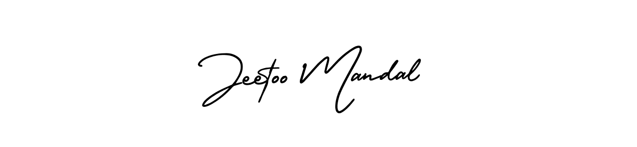 This is the best signature style for the Jeetoo Mandal name. Also you like these signature font (AmerikaSignatureDemo-Regular). Mix name signature. Jeetoo Mandal signature style 3 images and pictures png