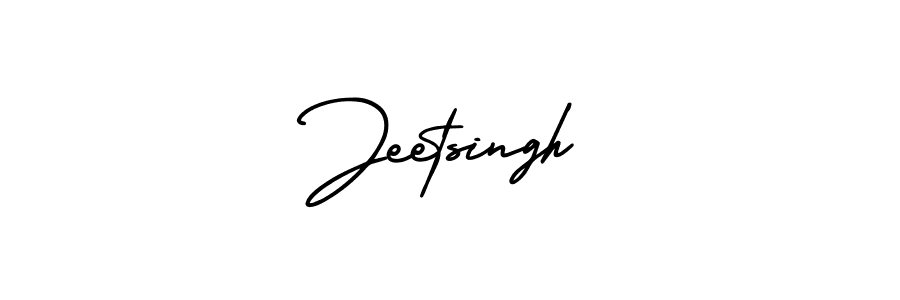 Make a beautiful signature design for name Jeetsingh. With this signature (AmerikaSignatureDemo-Regular) style, you can create a handwritten signature for free. Jeetsingh signature style 3 images and pictures png